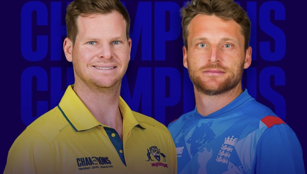 LIVE- Australia vs England (Champions Trophy)