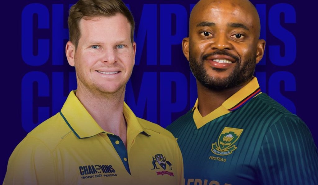 LIVE- Australia vs Proteas (Champions Trophy)