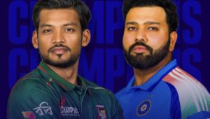 LIVE- Bangladesh vs India (Champions Trophy)