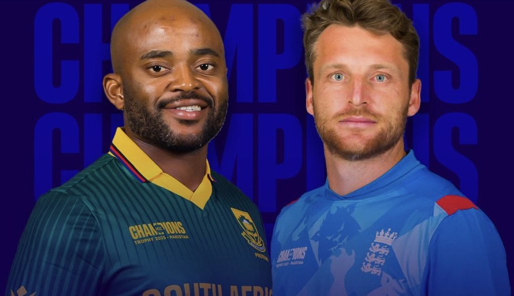 LIVE- Proteas vs England (Champions Trophy)