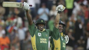 Makhaya Ntini Mark Boucher 438 2006 Hamish Blair Getty Images