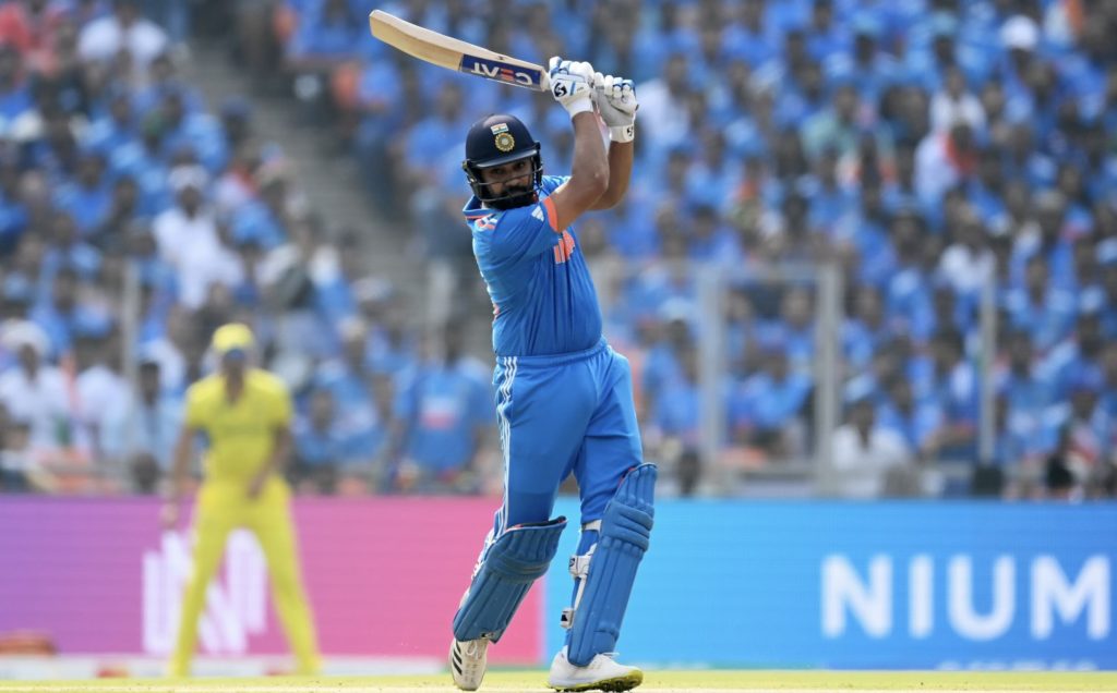 Rohit Sharma 2023 CWC final Gareth Copley Getty Images