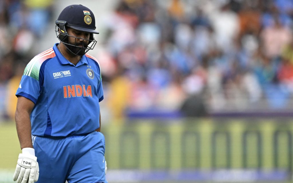 Rohit Sharma 4 March 2025 Ryan Lim AFP via Getty Images